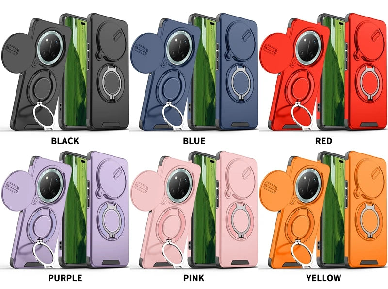 For Honor Magic7 Lite 5G Case Magnetic Holder Ring Shockproof Armor Phone Cover For Honor Magic 7 Lite Camera Protection Fundas
