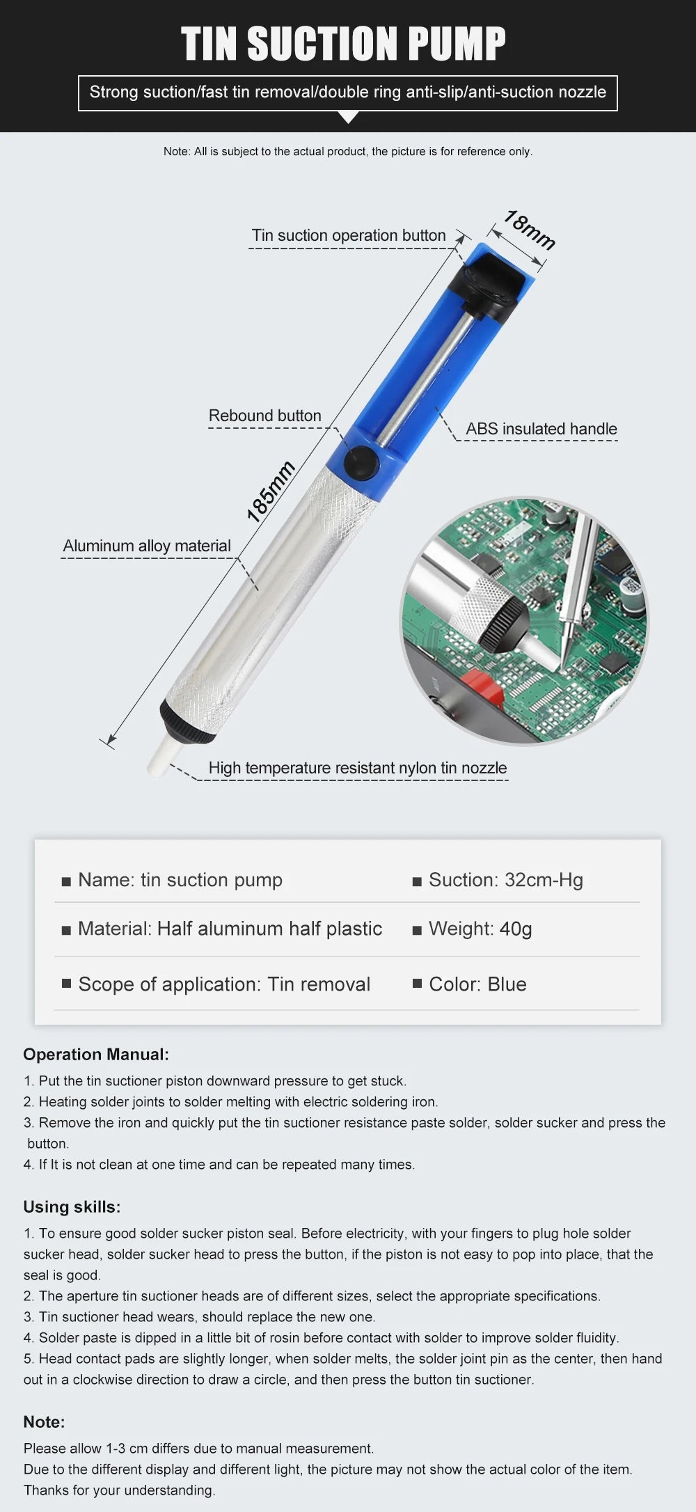 JCD 750W 8586D Soldering Station 2 IN 1 Hot Air Gun LCD Dual Digital Display Electric Soldering Iron SMD Welding Rework Station