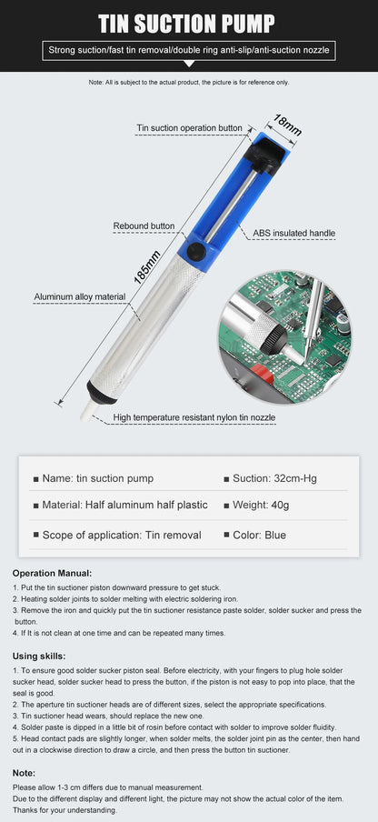 JCD 750W 8586D Soldering Station 2 IN 1 Hot Air Gun LCD Dual Digital Display Electric Soldering Iron SMD Welding Rework Station