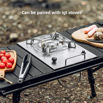 Dotwise Camping Table Foldable Portable IGT Outdoor Table Adjustable Height Aluminum Alloy For Outdoor Barbecue Picnic Fishing