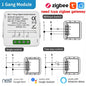 TNCE TUYA WIFI/Zigbee Switch Light Curtain Dimmer Smart DIY MINI Module, 2-way Control Breaker, Voice with Alexa Google Home