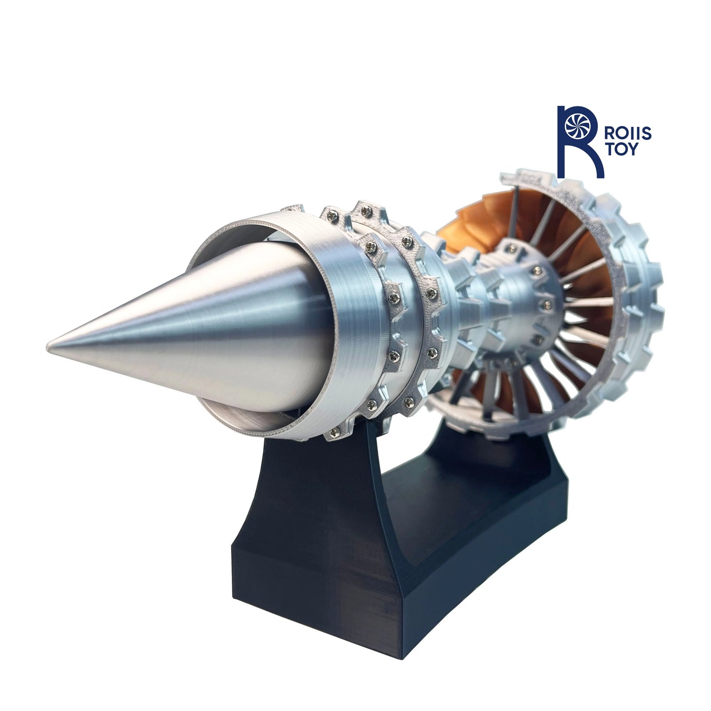 Turbofan Engine Model Aircraft Engine Kit DIY Assembly Model Toy Aircraft Engine Model Mechanical Science Educational Toy