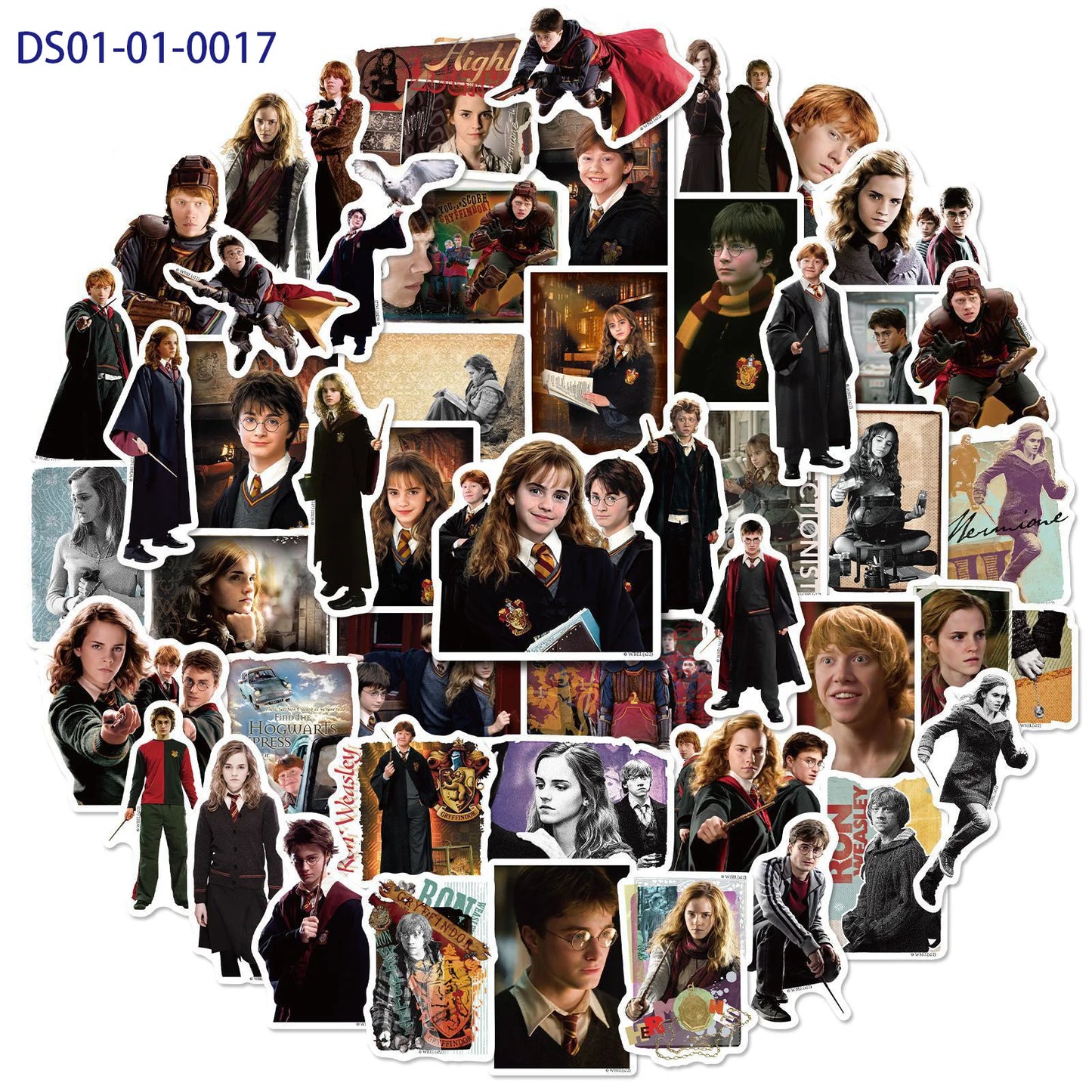 Harry Potter Theme Party Favors Gifts Bag Slap Bracelets 50pcs Stickers Keychains Birthday Souvenir Supplies Classroom Rewards