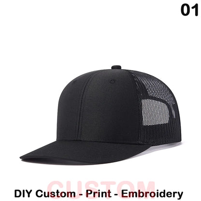 Fedoryn Custom Embroidery Baseball Cap for Men and Women DIY Design Mesh Cap LOGO Print Hat Quality Truck Hat Wholesale Unisex