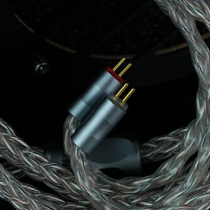 Trusted-52 Graphene Pd-Plated + 7N OCC HiFi Earphone Cable 3.5mm/4.4mm Balanced MMCX/0.78mm 2pin QDC for IE900/IE600/N5005