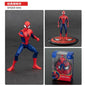 ZD Toy Spider-man BASE AGGREGATION GAMEPLAY ELECTRO GREEN GOBLIN Miles Morales Collection Infinity Saga Figure Toy