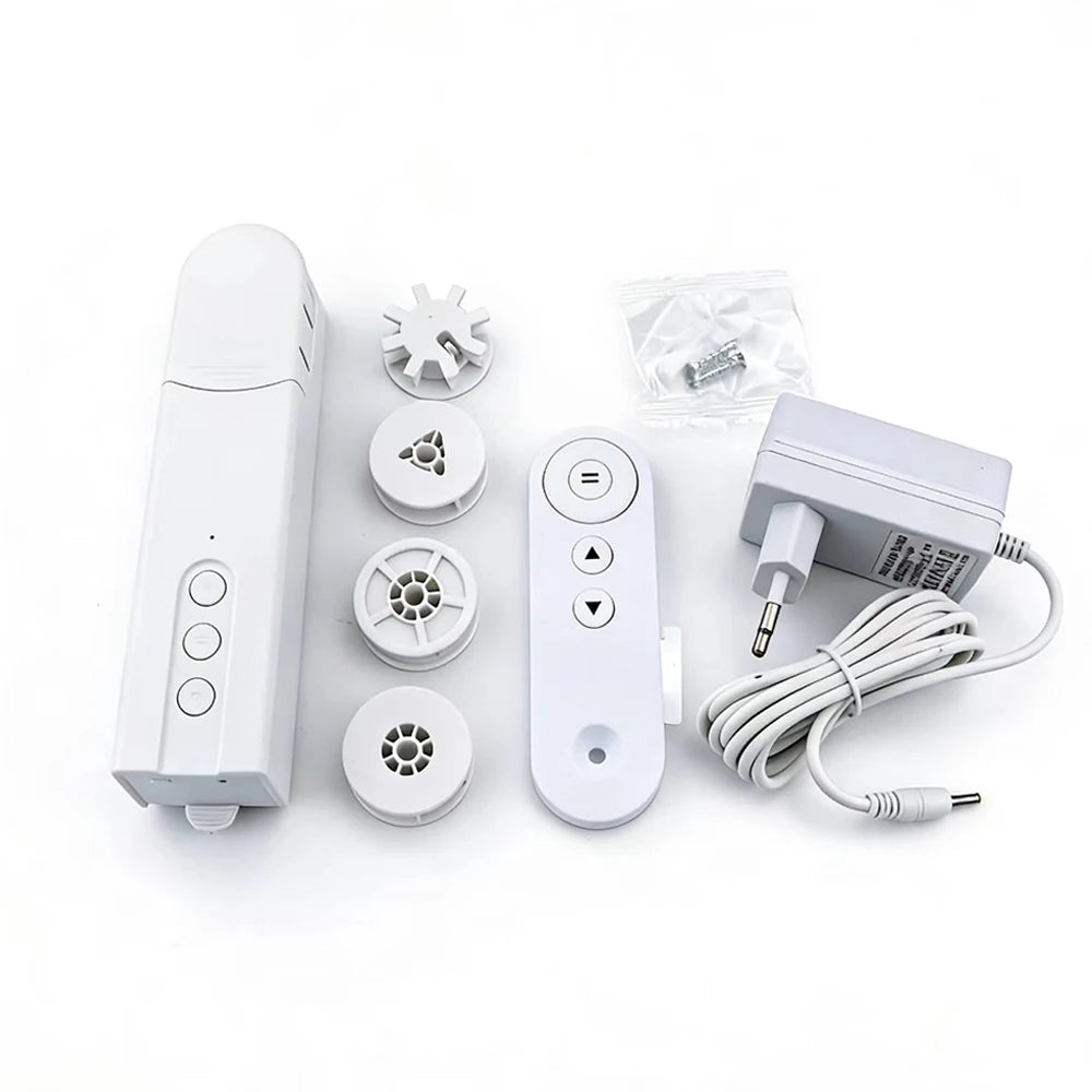 WiFi Smart Blind Motor Zigbee Electric Curtain Drive Shutter with RF Remote Tuya APP Control Alexa Google Assistant Alice