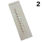 Fashion Bowknot Colorful Rhinestone Pearls Ear Point Stickers Ear Pressure Stick Acupuncture Auricular Ear Stickers Massage