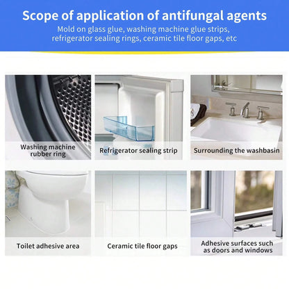 120g Anti-Mold Mildew Cleaning Gel Mildew Stains Remover Gel for Washing Machine Refrigerator Rubber Ring Household Clean Tools