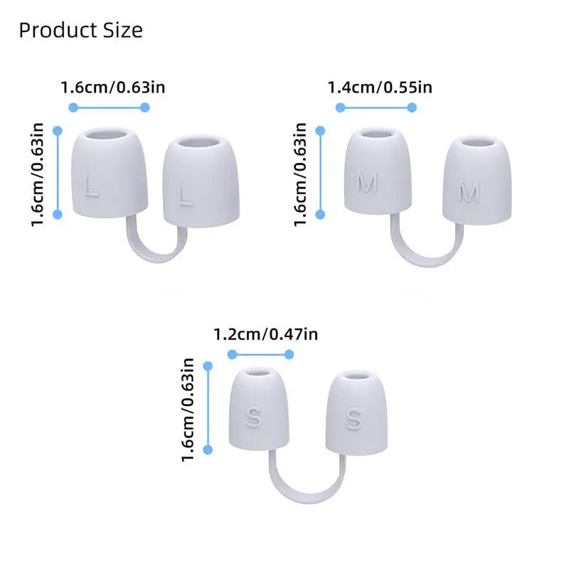 3Pcs/box Silicone Nose Clip Anti Snoring Nasal Dilator Stop Snore Aid Nose Breathe Strips Easy Breathe Improve Sleeping Aid