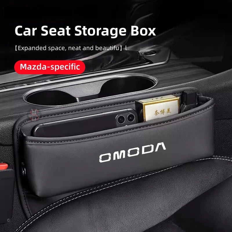 1PCS Multifunction Car Seat Gap Organizer Storage Box Universal For Chery Omoda C5 5 fx 7 8 pro plus Auto Interior Accessories