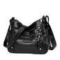 Stylish Multi Zipper Crossbody Bags, Soft Vegan Pu Leather Shoulder Bag, Women's Multi Pockets Handbag Purse for Women Daily Use
