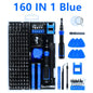 115/122/160 In 1 Precision Screwdriver Sets, Computer Repair Kit with Mini Wrench and Screw Remover,For Tablets,Watches,Iphones