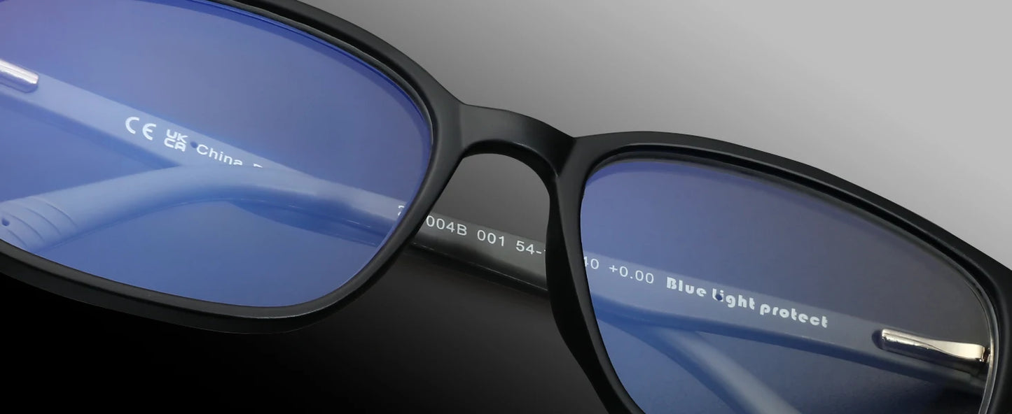 ZENOTTIC Fashion Square Anti Blue Light Blocking Reading Glasses Men Sport Readers Eyewear Unisex Anti Glare Computer Eyeglasses