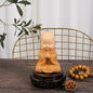 Mini Little Monk Statue Resin Monk Figurine Cute Buddha Monk Statue Decoration Home Living Room Desktop Ornament Children's Gift