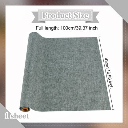 47x15.7 Inch Binding Cloth Linen Cover Fabric Surface Cloth for Binding Upholstery Fabric for Protection DIY Crafts Scrapbooking