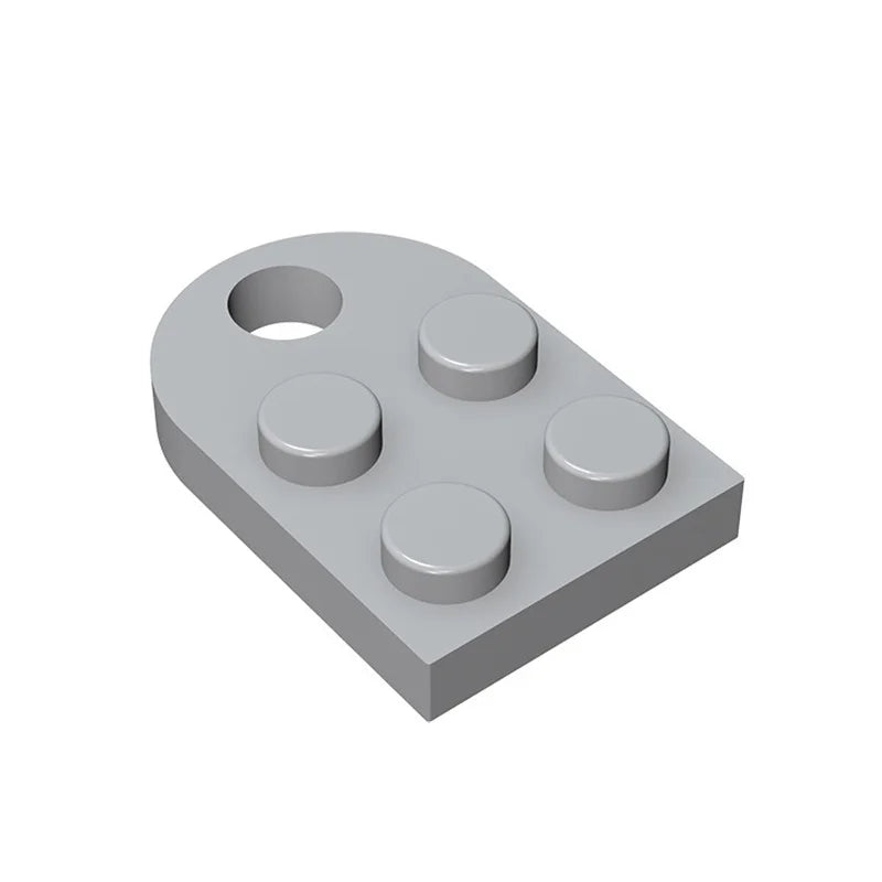 20pcs MOC parti 3176 piastra speciale 3x2 con foro mattoni compatibili blocchi fai da te particelle bambini Puzzle cervello gioc