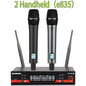 SENNESAI Ew100g3 Professional Dual Wireless Microphone Stage Performance 2 Channels 600-699MHz UHF Karaoke Metal Handheld