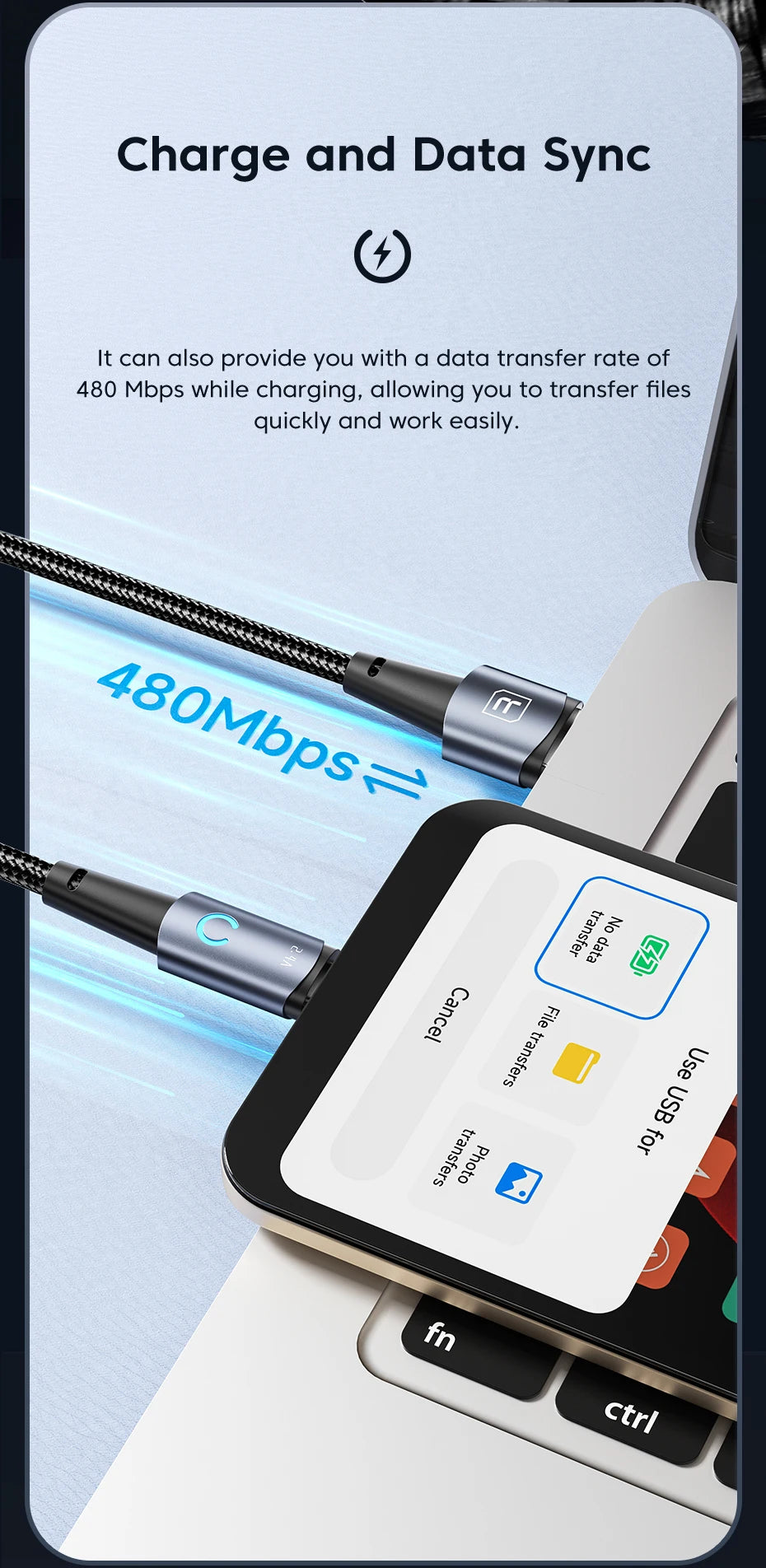 Toocki Micro USB Cable for Samsung S10 2.4A Fast Charging Quick Charge Micro Cable for Fan Headphone LED Phone Charger Data Cord