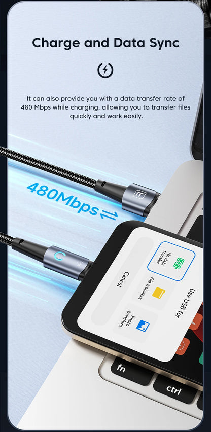Toocki Micro USB Cable for Samsung S10 2.4A Fast Charging Quick Charge Micro Cable for Fan Headphone LED Phone Charger Data Cord