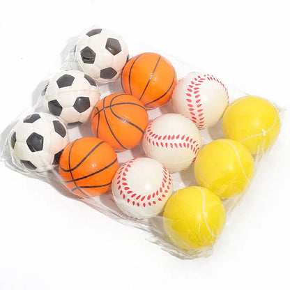 6Pcs Squeeze Ball Stress Relief Ball Funny ADHD Autism Toys Therapy Fidget Anti Anxiety Juguetes Divertidos Y Novedoso