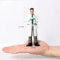 Realistic Professionals Pretend Career People Figures,Representing a Variety Of Occupations From Fire Fighter to Nurse Figurines