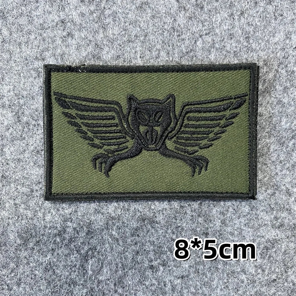 Israeli Army Forces Flag Tactical Patch for Clothes Hook&Loop Embroidery Morale Badge Paramedic Israel Outdoor Backpack Sticker