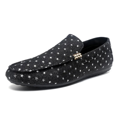 Spring summer fashion casual driving shoes one foot lazy shoes men's single shoes