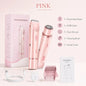 Bikini Trimmer for Women, Double Head Electric Hair Remover Shaver, Rechargeable Painless Body Groomer for Body Private Areas