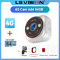 LS VISION 4G Pocket AOV Mini Camera 5MP Outdoor 24/7 Video Record Battery Security Camera Portable Action Vlog Sports Travel Cam