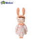Original Metoo 35cm Angela Pastoral Style Bunny Plushie Doll Child Hug Soft Stuffed Toys For Baby and Kids Birthday Gifts