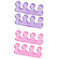 Silicone Manicure Pedicure Nails Finger Separator Flexible Finger Toe Spacer Separation Straighteners Tool Personal Health Care