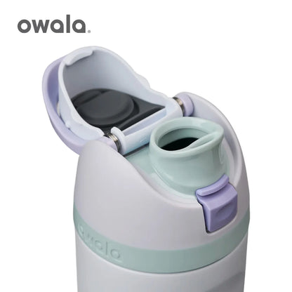 Owala portable cup, one handed open lid, large capacity water cup, straw cup, insulated cup, 710mL | Open Air