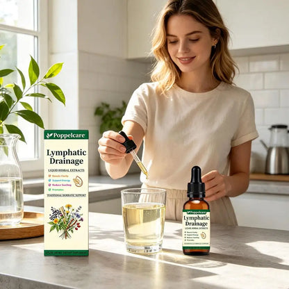 1-5pcs Natural Herbal Lymph Support Care Drops Lymphatic Drainage Oral Liquid Relieve Body Swelling Boost Energy