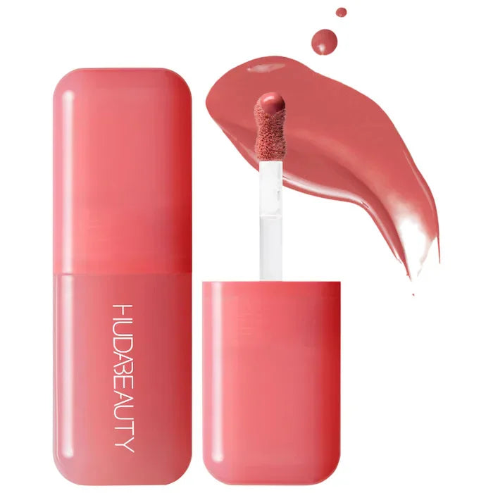 Fashion HudaBueaty Blush Filter Blurring Blushlighters Palette Airbrush Matte Pressed Setting Powder Soft Glow Liquid Blusher