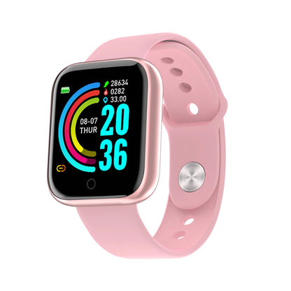 Multifunctional Smart Watch Men Women Bluetooth Connected Phone Music Fitness Sports Bracelet Sleep Monitor Y68 Smartwatch