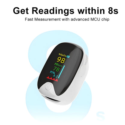 Digital finger oximeter OLED pulse medical pulsioximetro SPO2 PR health alarm Fingertip oximetro de dedo
