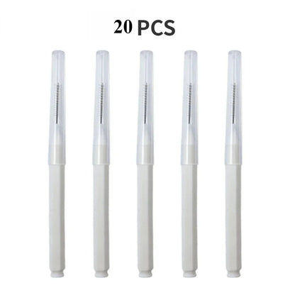 20/50PS Portable Mini Eyebrow Brushes Disposable Eyelash Brow Lifting Brush Applicators Lash Extension Comb Beauty Makeup Tools