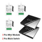 Diese 86 Wireless Touch Light Switch 433MHz Remote Transmitter, AC 110V~250V 10A Relay Receiver Interruptor for home improvement