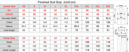 Blazer Pants Fashion Solid Color Mens Office Business Double breasted Suit Groom Wedding Dress Host Groom Dress Host Tuxedo