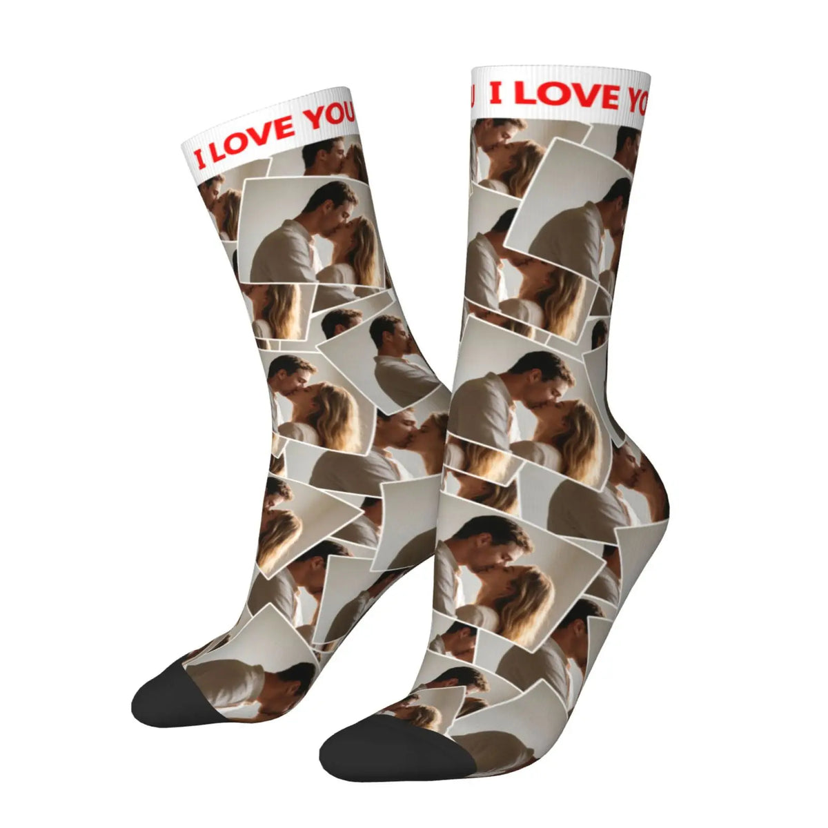 Novelty Custom Face Socks DIY Personalized Photo Custom Socks Crazy Funny Men's Socks Christmas Party Birthday Anniversary Gift