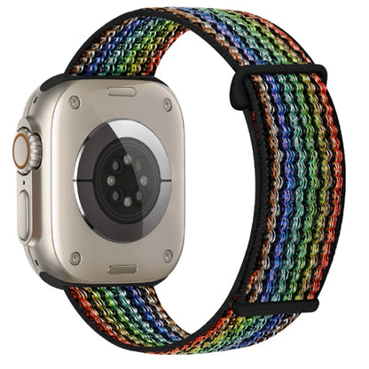 Nylon Loop Strap for Apple Watch Band 46mm 40mm 44mm 45mm 42mm 41mm 38mm Smart Belt Bracelet for IWatch Ultra 49mm 8/7/6/SE/5/4
