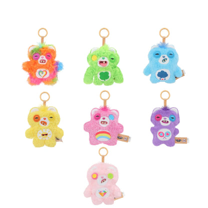 Original Fuggler Care-Bears Series Cute Ugly Teeth Monster Trendy Toys Plush Pendant Funny Trendy Dolls Keychain Gifts Bagged