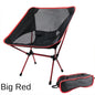 Folding Camping Chair Travel Ultralight Beach Accessories Playa Fishing Lightweight Portable Outdoor Foldable Furniture