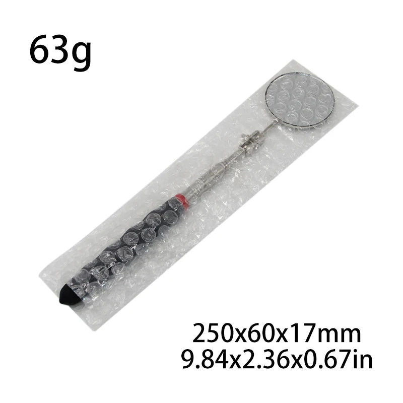 Universal Auto Repair Tool Accessory 360°Rotat Detection Fold Mirror Telescopic Bottom Inspection Mirror for Vehicle Maintenance