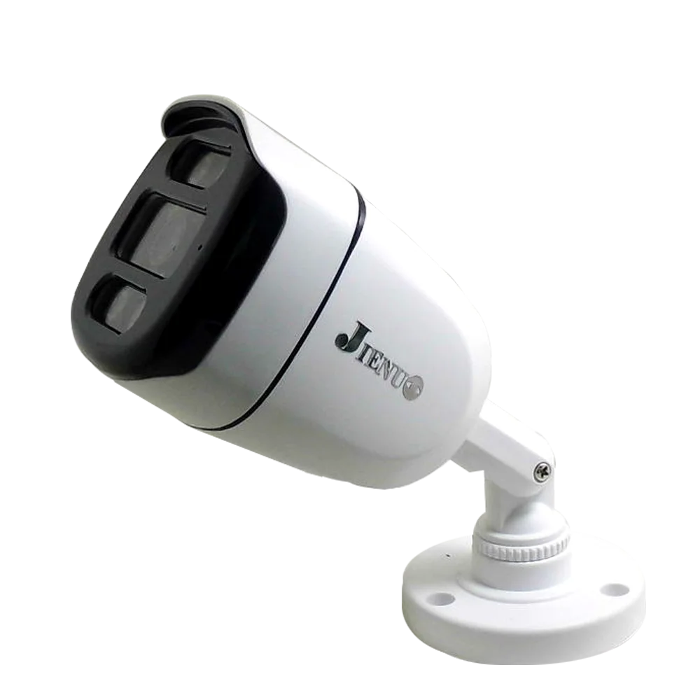 JIENUO Kamera 4K HD AHD CCTV System Monitoringu Zabezpieczeń 1080P 5MP Zewnętrzna Wodoodporna Kamera Tubowa TVI z Noktowizorem na Podczerwień do Domu