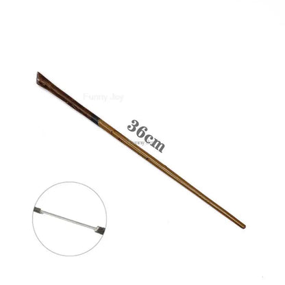 Anime Cosplay Metal Core Magic Wand Decoration Toy Accessories For Kids Bacchetta Di Plastic Magic Stick