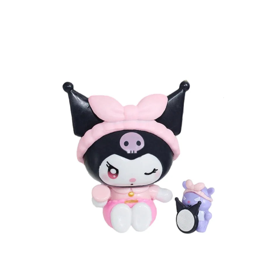 Sanrio Kuromi Sparkling Idol Series Cartoon Blind Box Toy Creative Personalized Desktop Ornaments Statue Model Surprise Gift Box