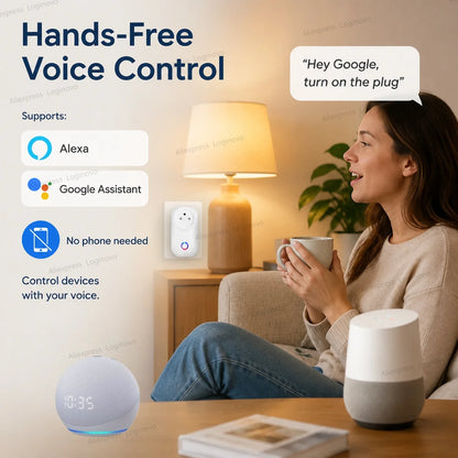 16A Tuya Smart Plug WiFi Zigbee Smart Socket Israel Plug With Energy Monitoring Timer Voice Control Alexa Google Smart Life APP