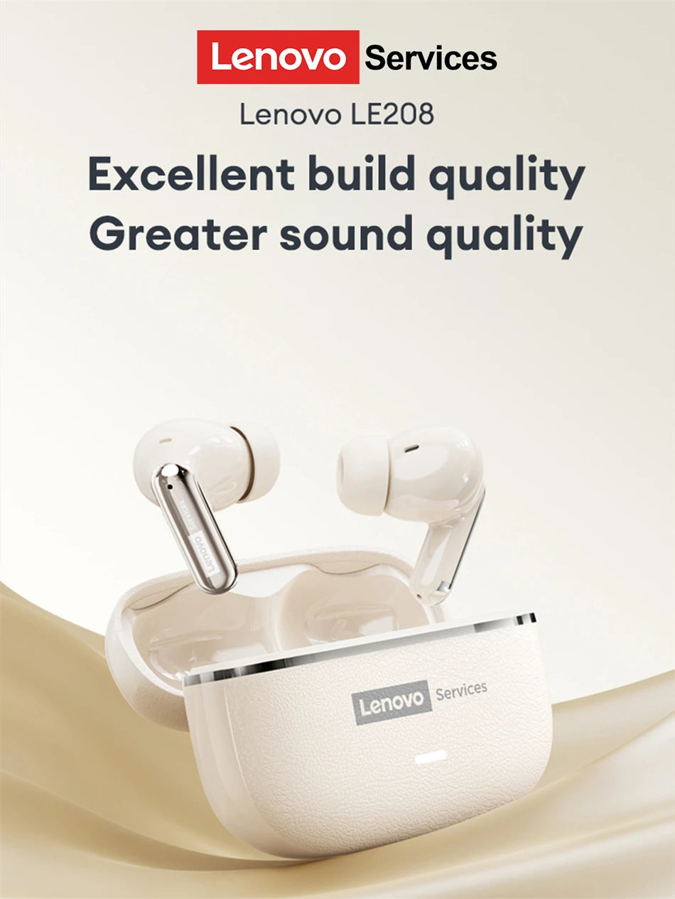 Lenovo 2026 AI Real Time Translation Wireless Earphones TWS Hi-Fi IMAX-level Sound Earphones Stereo ENC Noise Cancelling Earbuds